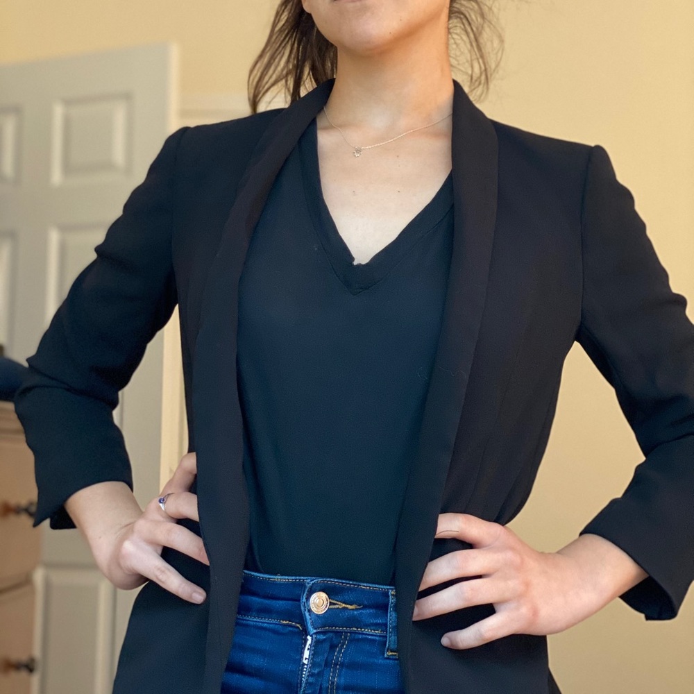 H&M 3/4 Sleeve Blazer